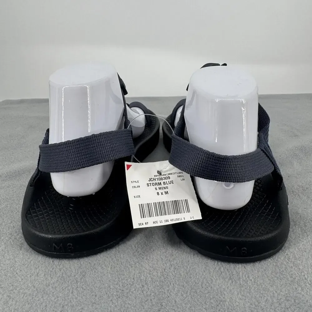 Chaco Bodhi Sandals Mens 8‎ Blue Gray Toe Loop Adjustable Hiking JCH108309